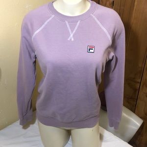 Crew neck FILA sweater
